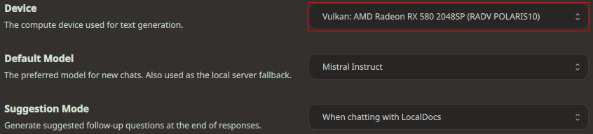 AI using graphics card