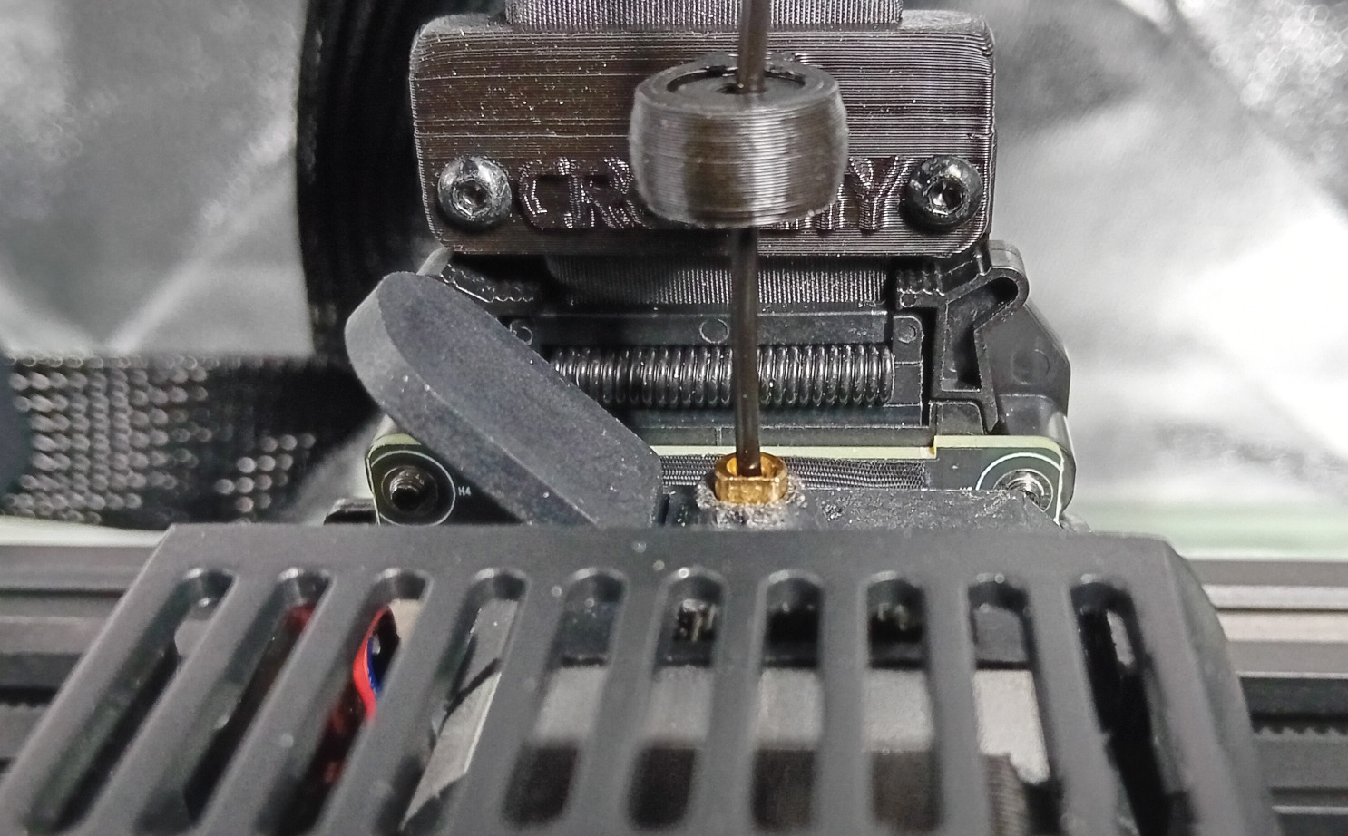 extruder filament guide