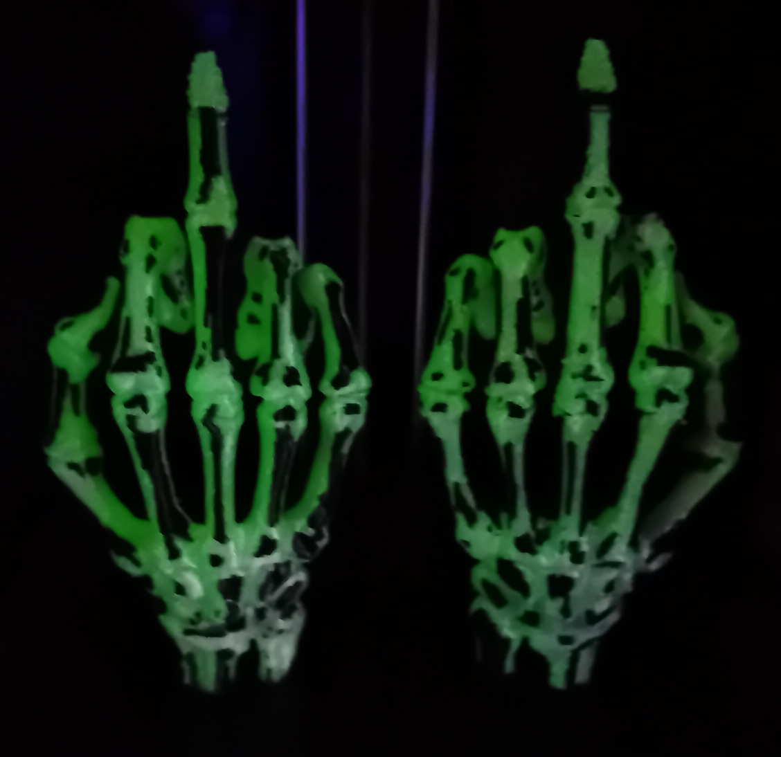 bonefingers finished glowing